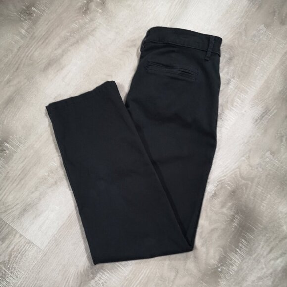 Lee Petite Ladies Size 8S Relaxed Fit Mid Rise Straight Leg Black Jeans - Picture 9 of 12